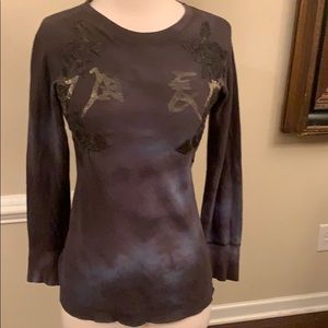 Beautiful The Great China Wall long sleeve top